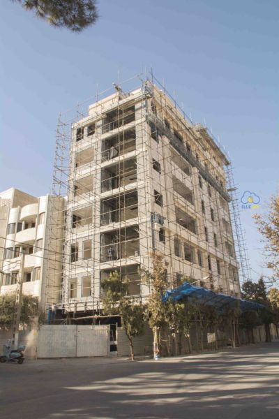 عکاسی صنعتی از نمای ساختمان در مشهد