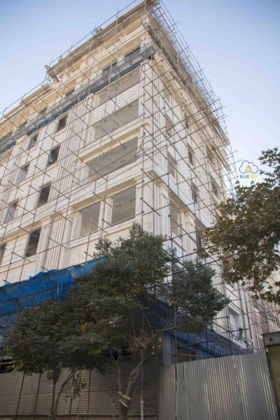عکس صنعتی نمای ساختمان مدرن مشهد